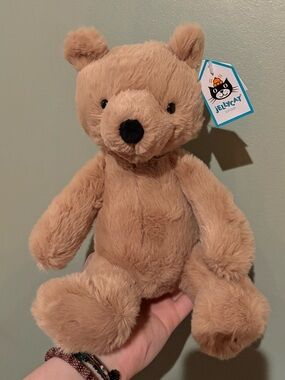 Jellycat Rufus Bear BNWT ✨ Rare & Retired - 100% Authentic - FAST SHIPPING!